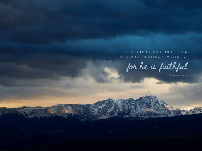 Hebrews 10:23