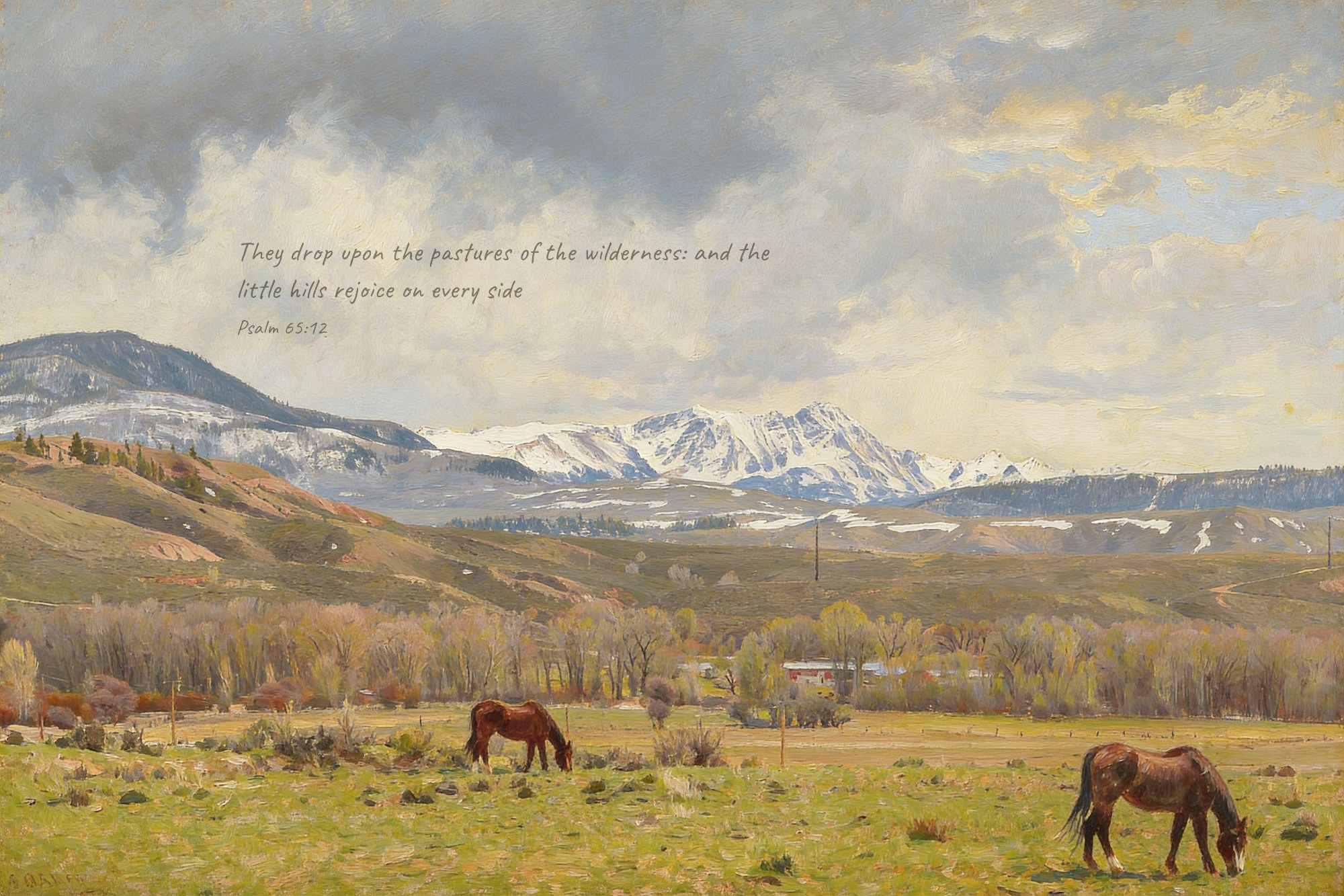 The Hills Rejoice · Psalm 65:12 (Presence)