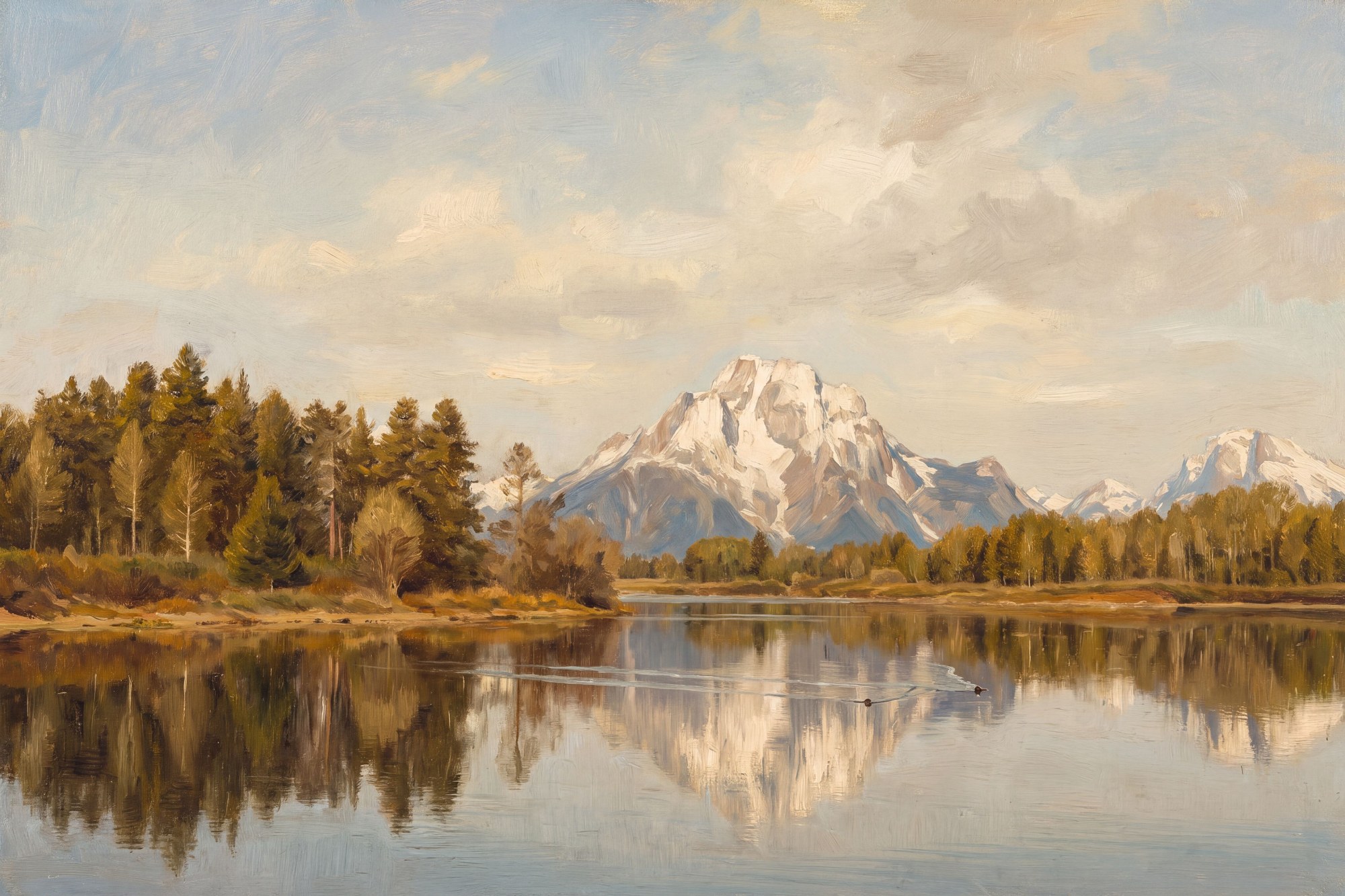 Oxbow Bend, Tetons National Park · Without words